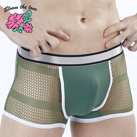 New Orlvs Brand Sexy Men Underwear Boxers Cuecas Playful Solid Gay