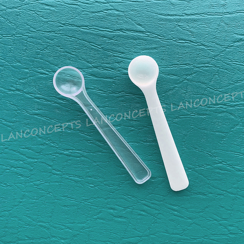 Blue / Clear Plastic 1 Gram Measuring Spoon