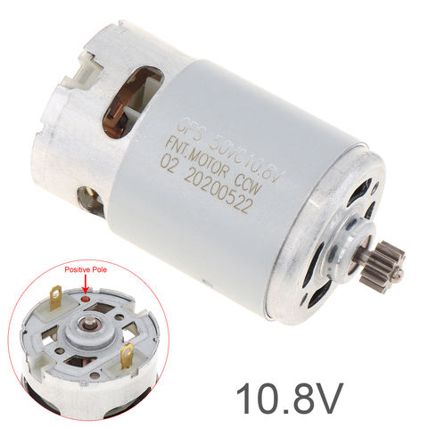 10.8V/12V/14.4V/16.8V/18V/21V DC Motor with Two-speed 11 Teeth and High Torque Gears Box for Cordless Charge Drill Screwdriver ► Photo 1/6