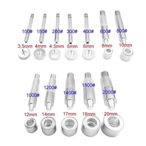 1 Set 3.5-25mm Eyelets Tool Handmade Metal Eyelets Mold Tool Grommet installation Carbon Steel DIY High Quality Accessories ► Photo 1/6