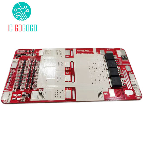 10S 36V 42V Lithium Battery Protection Board BMS Lipo Li-ion Cell Packs 10A 110A eBike Common Port Charge Protection Circuit Fee ► Photo 1/4