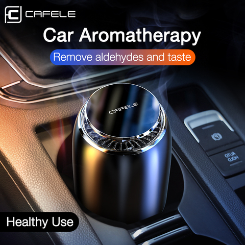 Cafele Alloy Car Air Freshener Smell in the Car Perfume Aromatherapy For Auto Interior Accessories Aroma Diffuser Dashboard ► Photo 1/6