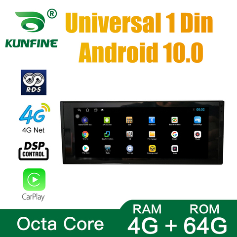 Car Radio For 1DIN universal Stereo Quad Core Octa Core Android 10.0 Car DVD GPS Navigation Player Deckless Car Stereo Device ► Photo 1/6