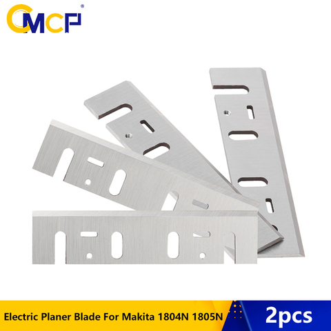 CMCP 2pcs Electric Planer Blade For Makita 1804N 1805N Planer Blade Woodworking Electric Planer Blade 136x32x3mm 155x32x3mm ► Photo 1/6