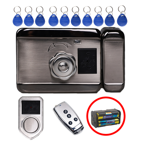 HIgh Security AID Chip Lock Simple Smart Card Locks Wireless Electronic Swipe card Door Locks Keyless Entry ► Photo 1/6
