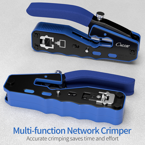 CNCOB network wire pliers set Network tool crystal head pliers professional grade genuine original multifunctional stripping, cu ► Photo 1/5