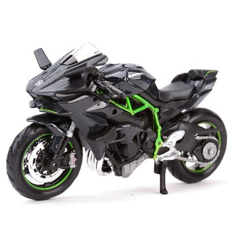 Maisto 1:18 Kawasaki H2 R Ninja ZX-10R 14R 9R Z1000 Static Die Cast Vehicles Collectible Hobbies Motorcycle Model Toys ► Photo 1/6