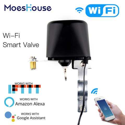 Wifi Smart Valve Home Automation System Valve Control for Gas Or Water Voice Control Work With Alexa Echo Google Home ► Photo 1/6