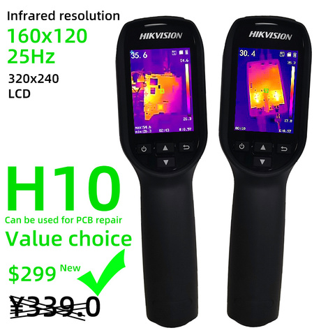 duty free! H10 160x120 25Hz IR Infrared Thermal Imager Camera thermal imaging camera High-Definition HD 320x240 handheld Test ► Photo 1/6