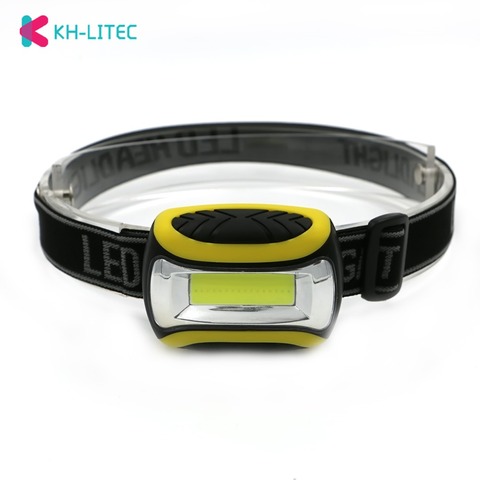 KHLITEC Mini COB LED Headlamp 4 Modes Waterproof Headlight Head Flashlight Head Torch Lanterna For Outdoor Camping Night Ride ► Photo 1/6