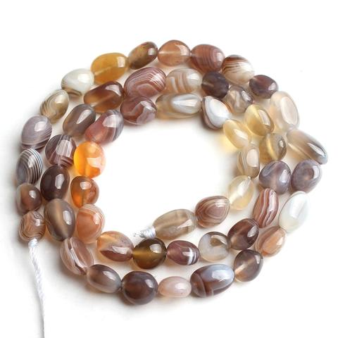 6-8mm Natural Irregular Botswana Sardonyx Agates Beads Loose Stone Spacer Beads For Jewelry Making DIY Bracelet 15''Strand/Inch ► Photo 1/4