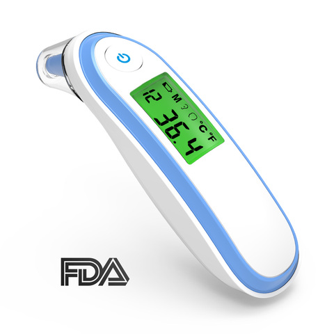 BOXYM Medical Household Infrared Fever Thermometer Digital Baby Adult  Non-contact Laser Body Temperature Ear Thermometer ► Photo 1/6