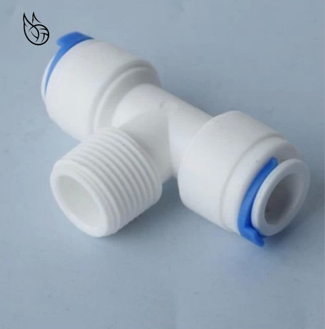 Reverse Osmosis System Fitting T Shape Tee 1/4