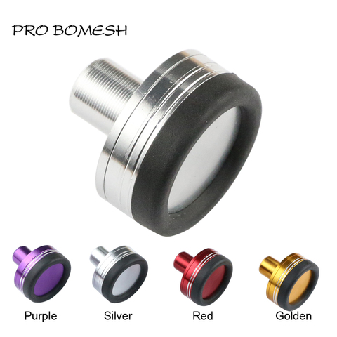 Pro Bomesh 4pcs/Lot 15g Aluminum Fighting Butt Cap Butt Plug Decorative Trim DIY Fishing Rod Component Repair Accessory ► Photo 1/6