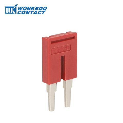 Jumper FBS 2-6 PLUG IN bridge for ST4 STTB4 DIN Rail Terminal Blocks L11/H22.8/W3.1 mm ► Photo 1/1