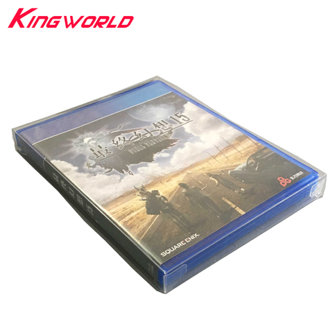 Transparent Clear Display Box For Playstation PS4 Game Card Collection Storage Case PET Protective Box ► Photo 1/3