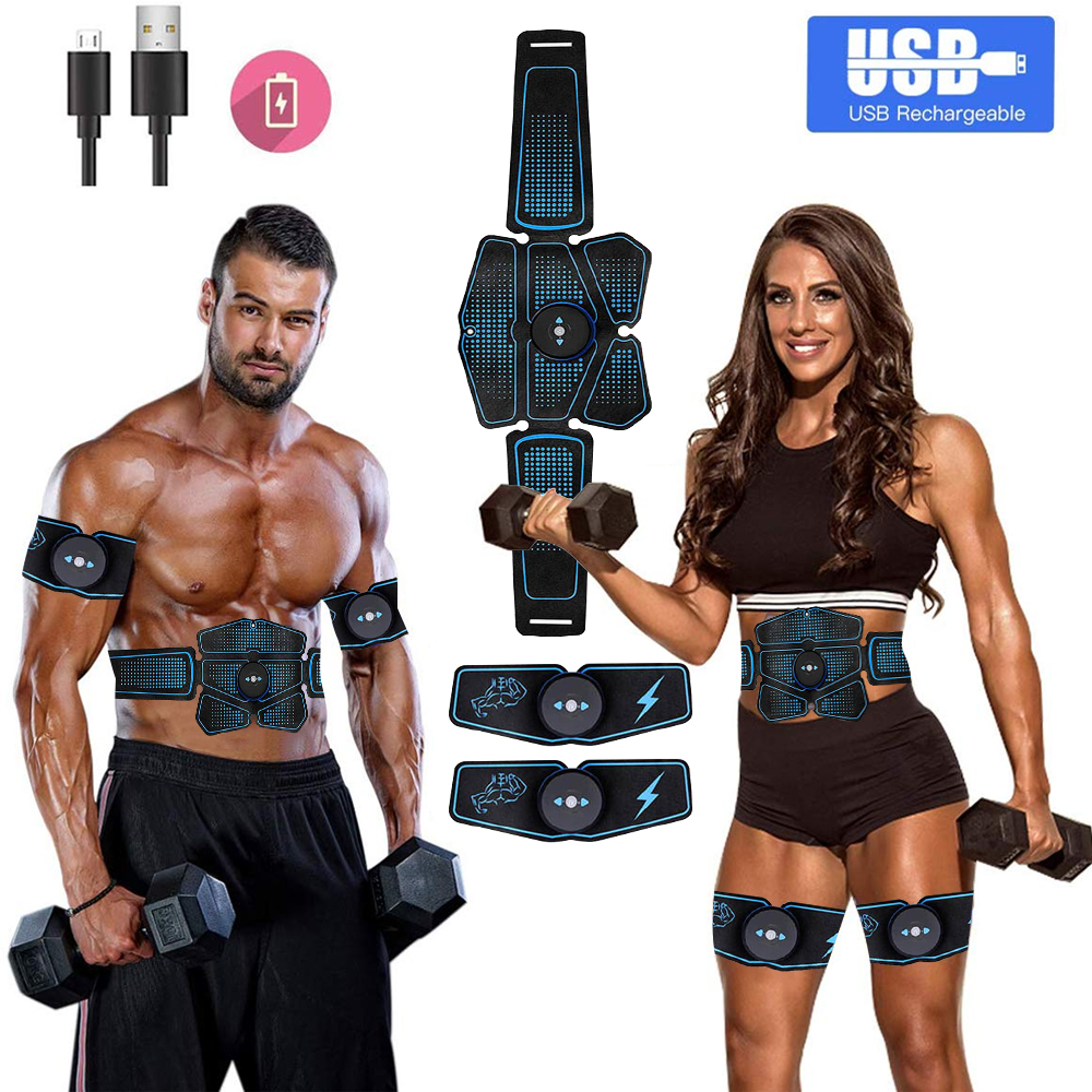 Ultimate ABS Stimulator Abdominal Muscle Exerciser Training Gear Toner Belt 