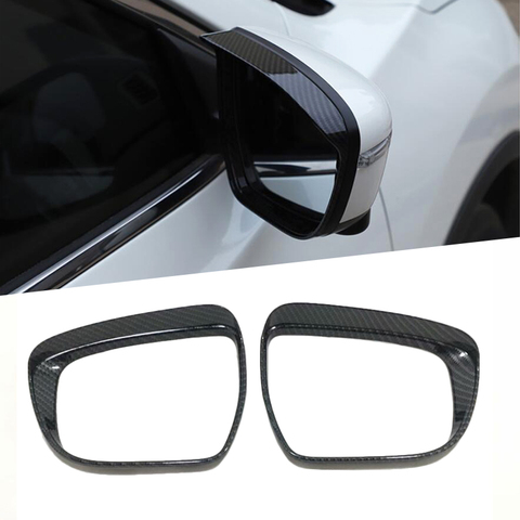 Car Rearview Mirror Covers Rain Eyebrow Frame Exterior Auto Accessories For Nissan Qashqai J11 Rain Gear 2016 2017 2022 ► Photo 1/6