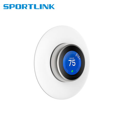 Wall Plate Cover for Nest Thermostat 3rd 2nd 1st Generation Matte White [ Not Compatible with Nest E] ► Photo 1/1