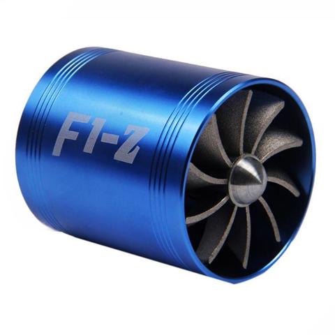 Auto Car Air Intake Turbine Refit Turbo Gas Fuel Oil Saver Fan Turbo Supercharger Turbine Fit for Air Intake Hose Dia 65-74mm ► Photo 1/6