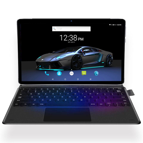 10 Cores Android 11.6 Inch 1920*1080 4GB RAM 128GB ROM Type-C 2 in 1 laptop Tablet 4G lte GPS with keyboard wireless mouse ► Photo 1/6