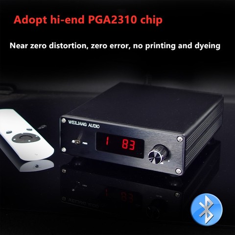 Hot sale F3 Hiend PGA2310 / PGA2311 Remote Preamp Volume control /Support Bluetooth 5.0 Preamplifier ► Photo 1/6