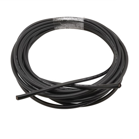 RG58 50 ohm RF Coaxial Cable Black RG-58 RG58U Coax Pigtail Wire Cables 3M 5M 10M 15M 20M 25M 30M 40M 50 Meters ► Photo 1/3