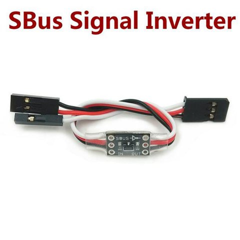 2pcs welded Naze32 Cleanflight SBus Signal Inverter  connect cable for  flight control and  receiver ► Photo 1/3
