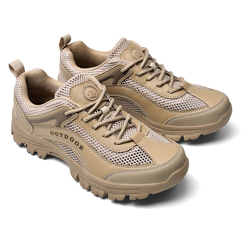 Men Hiking Shoes Trekking Sneakers Outdoor Climbing Mountain Treking Sport Walking Trail Tracking Zapatos Senderismo Hombre ► Photo 1/6