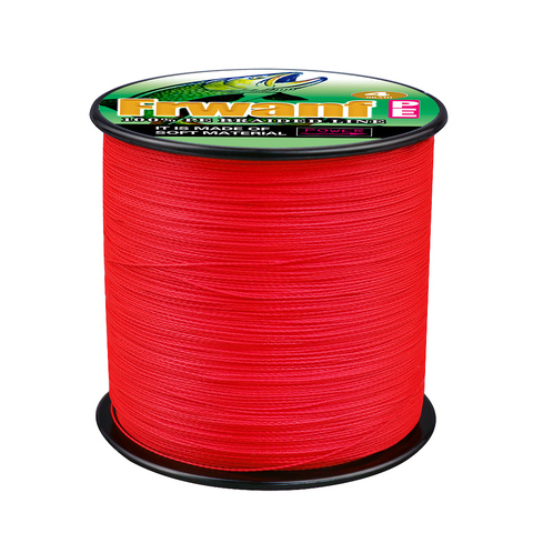 Frwanf 500M 1000M Brands new color never faded 4 Strand Braided fishing cord carp line 2-100LB 0.06mm 0.08mm 0.1 0.5mm 0.55mm ► Photo 1/6
