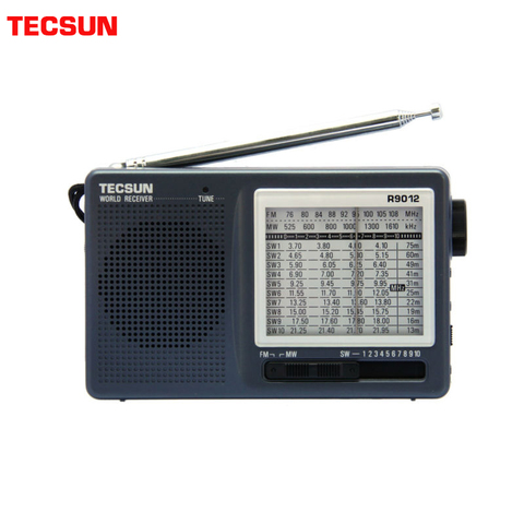 TECSUN R-9012 FM/AM/SW 12 Bands Portable Pocket style High Sensitivity Radio Receiver Free Shipping ► Photo 1/5
