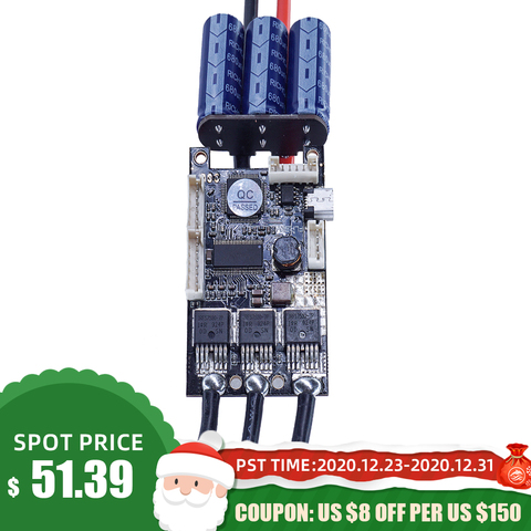 скейтборд FSESC 4.12 50A ESC Based on VESC 4.12 Electric Speed Controller for Skateboard/E-Scooter SK8 DIY Accessory Flipsky ► Photo 1/6