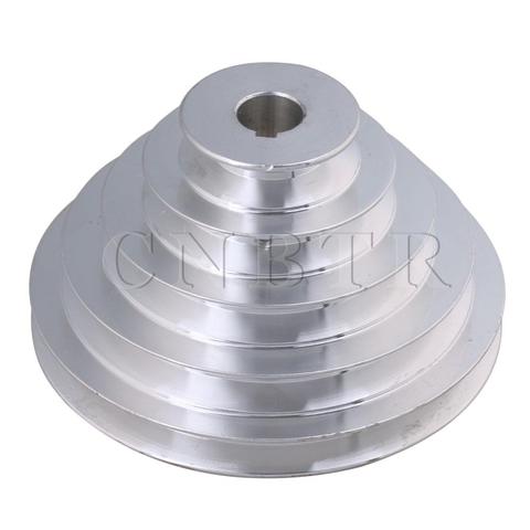 CNBTR 5 Step A Type V-Belt Pagoda Pulley Belt Outter Dia 54-150mm(Hole Dia 14mm,16mm,18mm,19mm,20mm,22mm,24mm,25mm,28mm) ► Photo 1/6