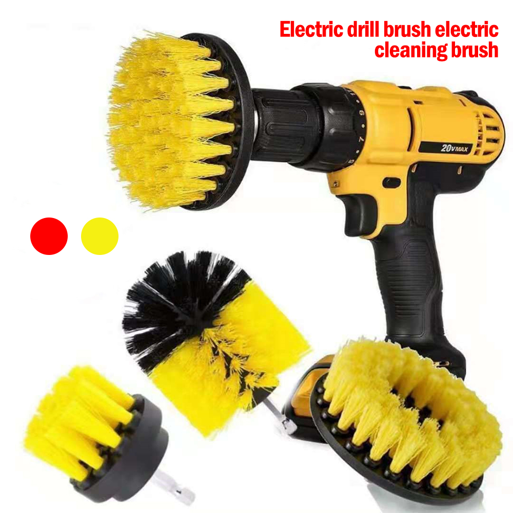 Buy Online Drill Brush All Purpose Cleaner Scrubbing Brushes For Bathroom Surface Grout Tile Tub Shower Kitchen Cleaning Tools Alitools