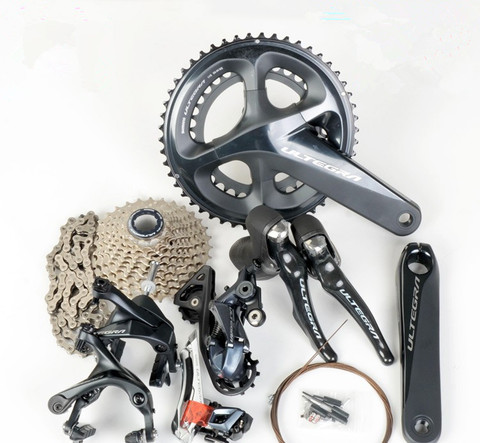 SHIMANO  ULTEGRA R8000 groupset 2x11 22S Speed 50/34T 53/39T 170 172.5 175mm Road bike Bicycle Group set Derailleur Kit ► Photo 1/1