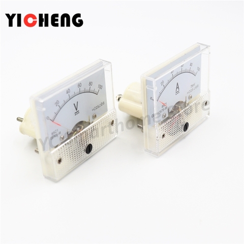 Large voltage mechanical 85C1 pointer type DC voltmeter ► Photo 1/5