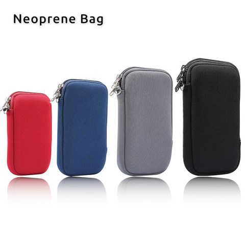 Universal Neoprene Bag For iPhone 12 Pro Max 11 XR X XS,Xiaomi Mi 10 9t 10t 5G 9 SE,Redmi note 8 7 6,Huawei Mate 40 P40 P30 P20 ► Photo 1/6