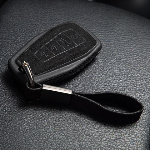 Leather TPU Car Key Case Full Cover For Geely Coolray 2022-2022 Atlas Boyue NL3 Emgrand X7 EX7 SUV GT GC9 Borui Accessories ► Photo 1/6