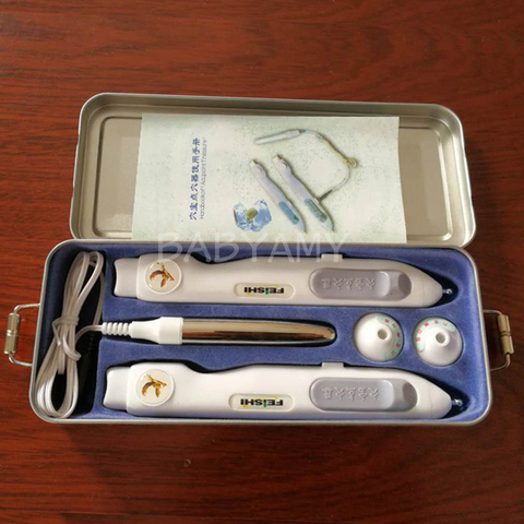 ACUPOINT TREASURE Acupoint Magnetic Therapy Pen Massage Stick Acupuncture Meridian Pulse Meridian Physiotherapy Pen ► Photo 1/3