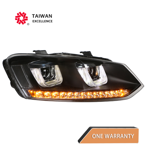 Car lights, headlights for 2012-2017 POLO ,LED light suitable for the whole series,headlight restoration kit ► Photo 1/4