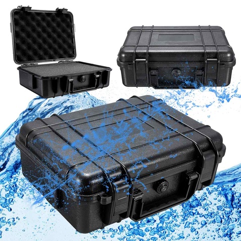 9 Sizes Waterproof Hard Carry Tool Case Bag Storage Box Camera Photography with Sponge for tools ► Photo 1/1