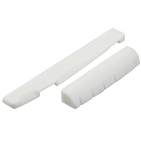 Buffalo Bone Guitar Bridge Nut Saddle for 6 String Classical Guitar White Musical Stringed Instrument Guitar Parts Accessories ► Photo 1/6