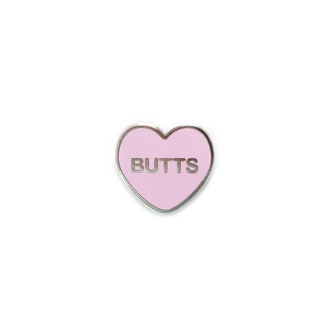 Butts Candy Heart Enamel Pin ► Photo 1/1