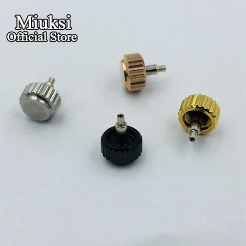 Miuksi watch crown stainless steel crown fit NH35 NH36 movement ► Photo 1/6