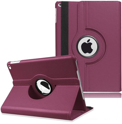 For iPad Air 2 Air 1 iPad 9.7 2022 2017 Case Cover A1822 A1823 A1893 A1954 5th 6th Generation Case 360 Degree Rotating Funda ► Photo 1/6