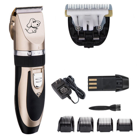 Professional Pet Dog Hair Trimmer EU Animal Grooming Clippers Cat Cutter Machine Shaver Electric Scissor Clipper Ceramic cutter ► Photo 1/6