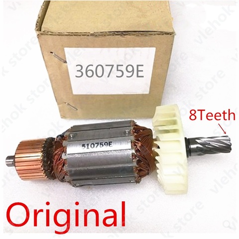 220V-230V Armature Rotor for HITACHI C9U2 C9SA2  360759E  Electric circular saw Power Tool Accessories tools part ► Photo 1/1