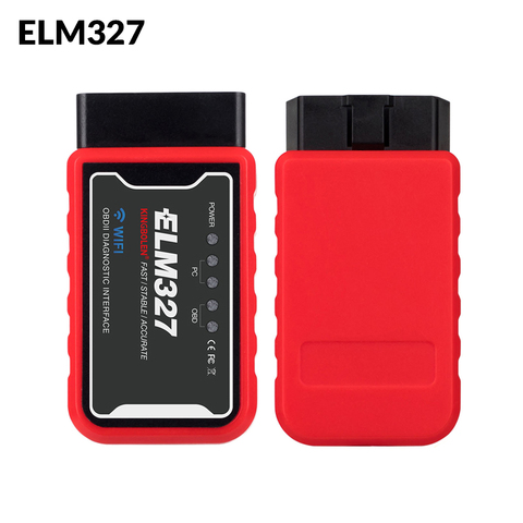 ELM327 WiFi Bluetooth V1.5 PIC18F25K80 Chip OBDII Diagnostic-Tool IPhone/Android/PC ELM 327 V 1.5 Auto Scanner OBD 2 Code Reader ► Photo 1/6
