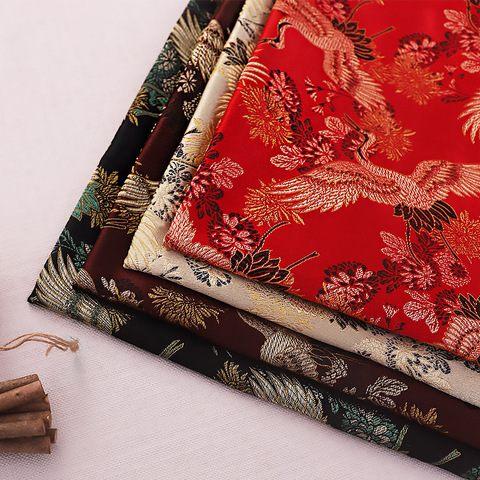 Vintage brocade jacquard sewing garment fabrics designer for patchwork cheongsam and kimono seams ► Photo 1/5
