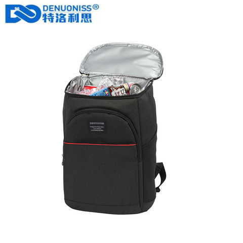DENUONISS 20L Thermal Backpack Waterproof Thickened Cooler Bag Large Insulated Bag Picnic Cooler Backpack Refrigerator Bag ► Photo 1/6